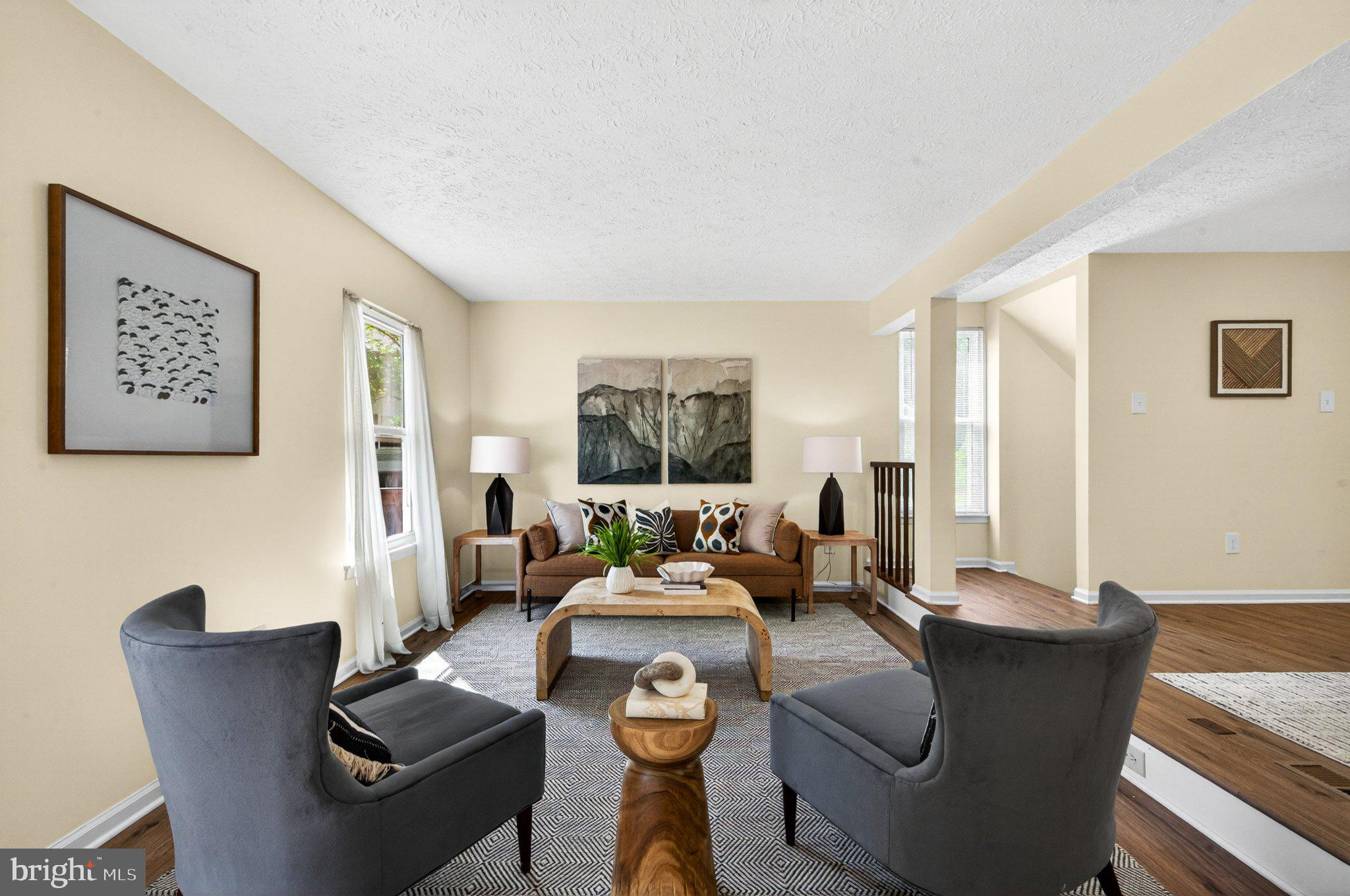 9129 Blarney Stone Drive Springfield, VA 22152 - Photo 12 of 34 Inviting living space with natural light.