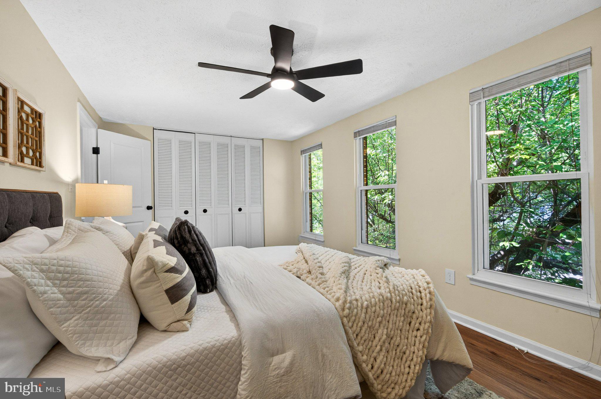 9129 Blarney Stone Drive Springfield, VA 22152 - Photo 15 of 34 Serene bedroom with nature views.