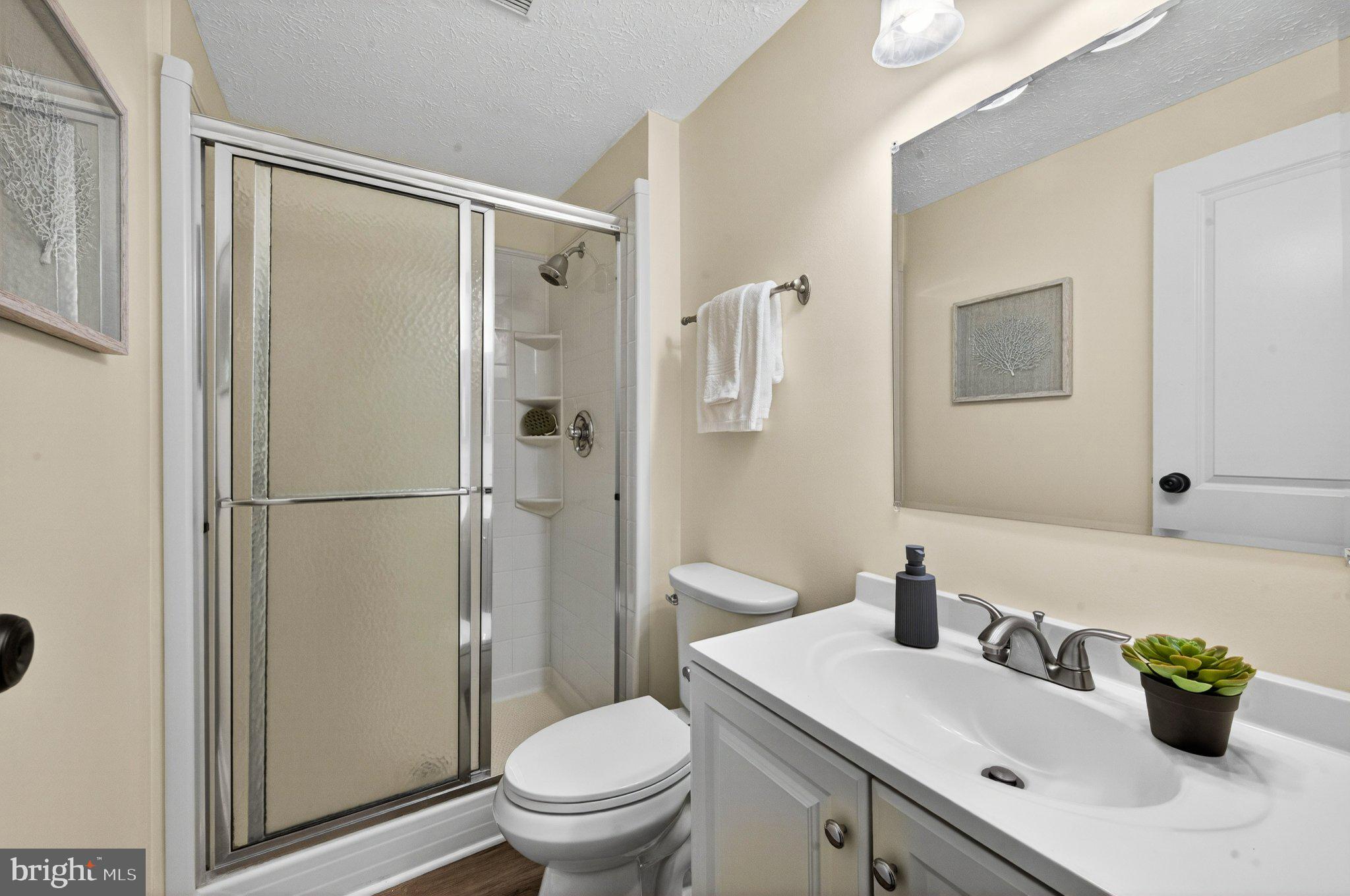 9129 Blarney Stone Drive Springfield, VA 22152 - Photo 16 of 34 Modern bathroom with sleek finishes.