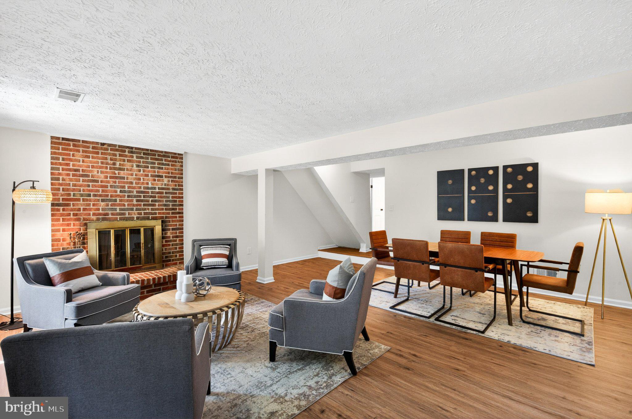 9129 Blarney Stone Drive Springfield, VA 22152 - Photo 22 of 34 Spacious living area with cozy charm.