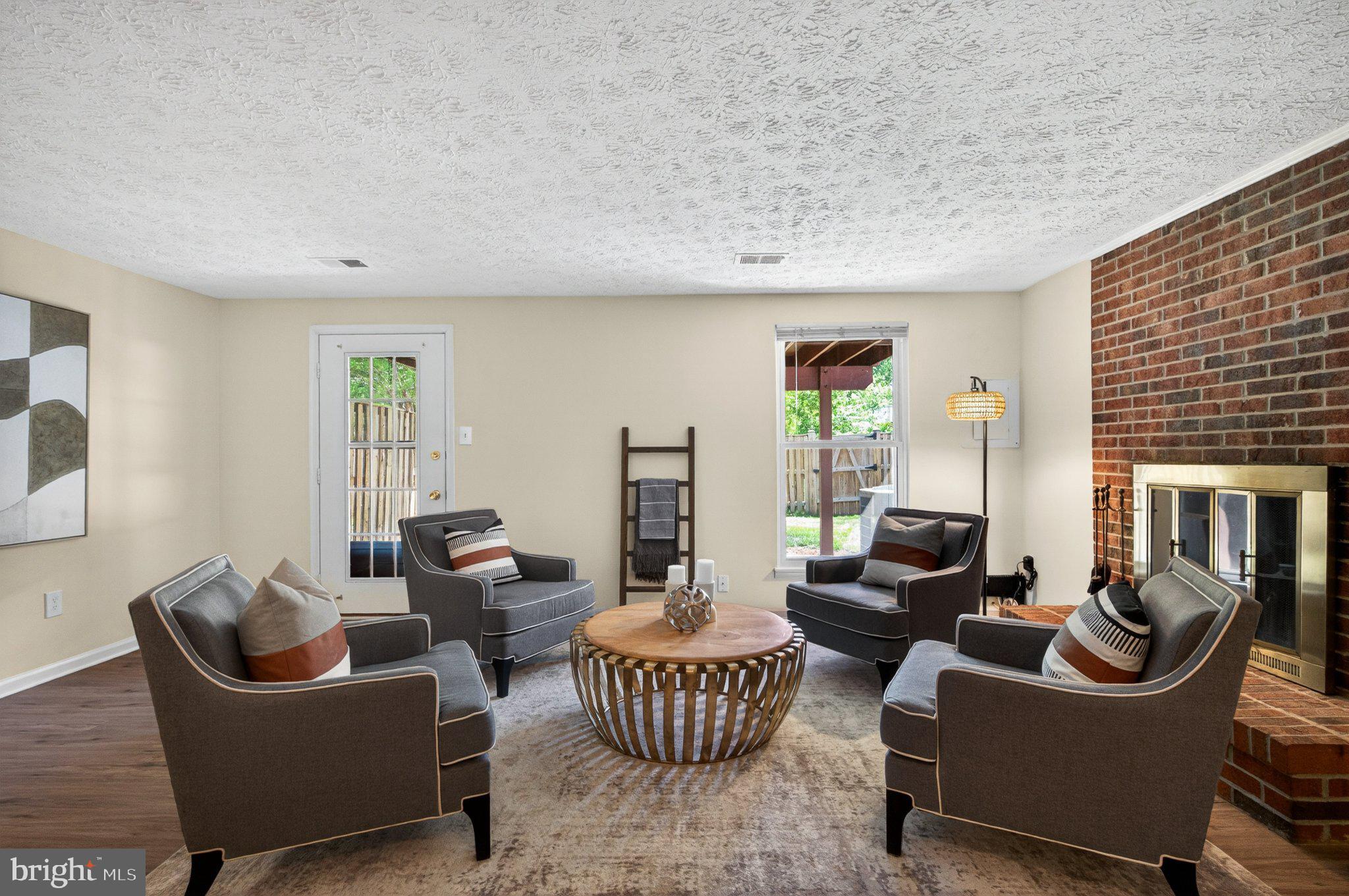 9129 Blarney Stone Drive Springfield, VA 22152 - Photo 24 of 34 Cozy living space with rustic charm.