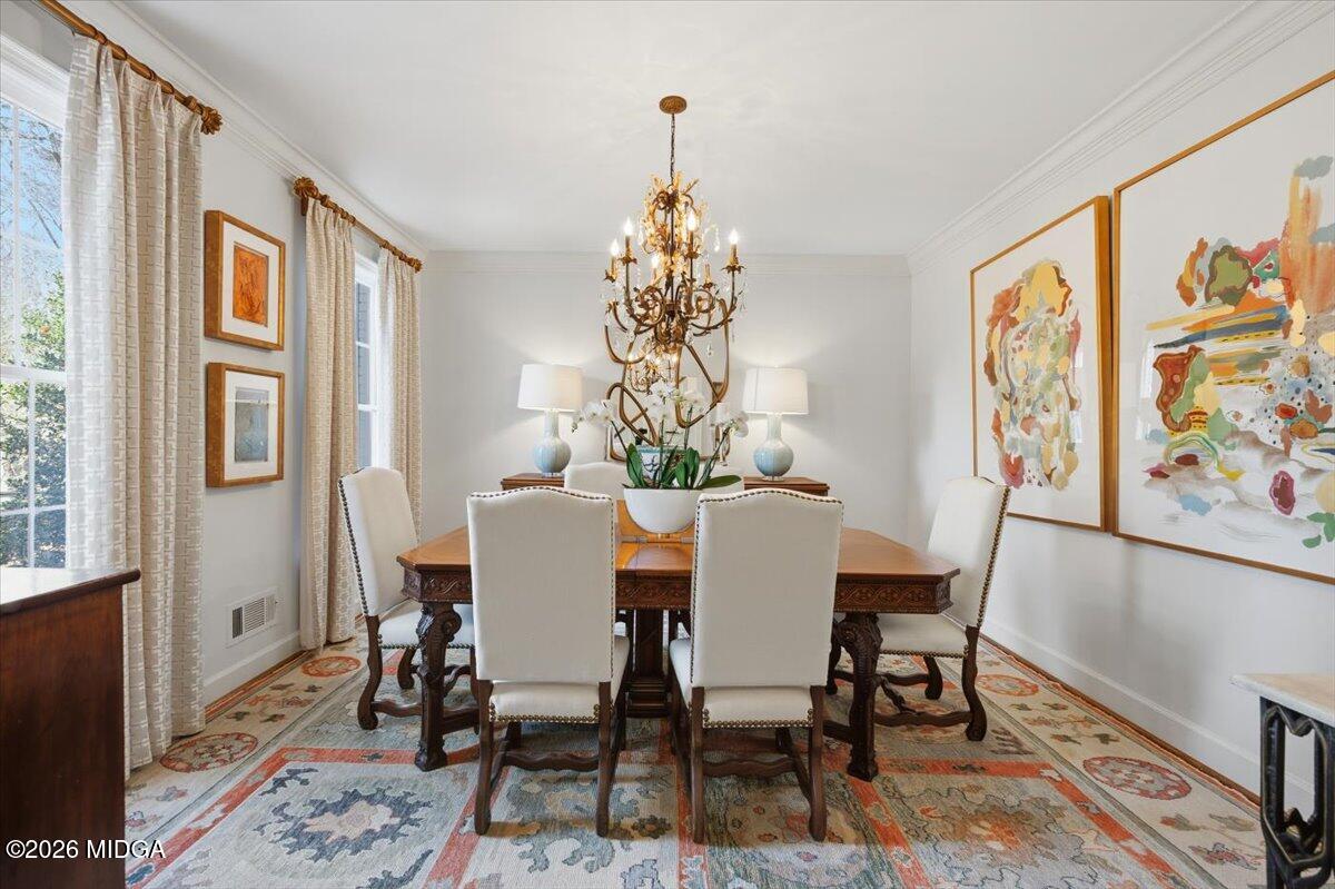 102 Merion Park Macon, GA 31210 - Photo 17 of 54 a dining room with furniture and window