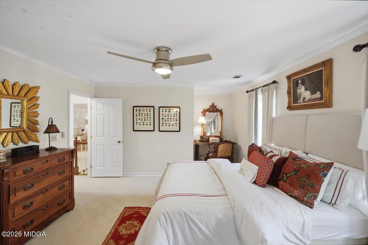 102 Merion Park Macon, GA 31210 - Photo 41 of 54 a bedroom with a bed and a dresser