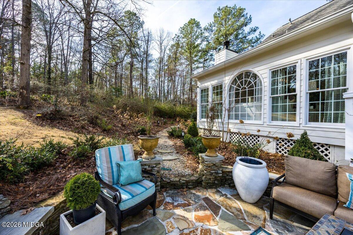 102 Merion Park Macon, GA 31210 - Photo 45 of 54 a view of a backyard with furniture