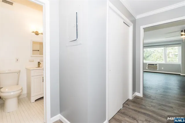 a bathroom with a toilet