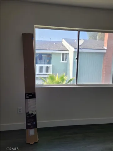 a close view of closet