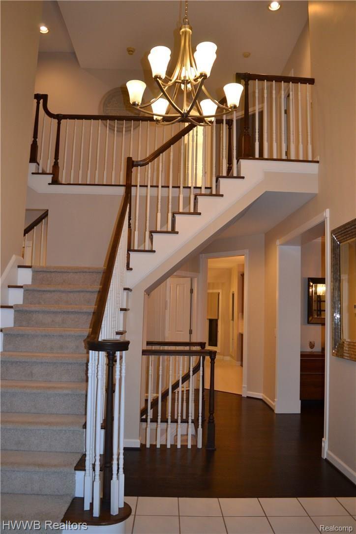 1793 Apple Ridge Court Rochester, MI 48306 - Photo 12 of 31 13 - Foyer to Front Stairs.JPG