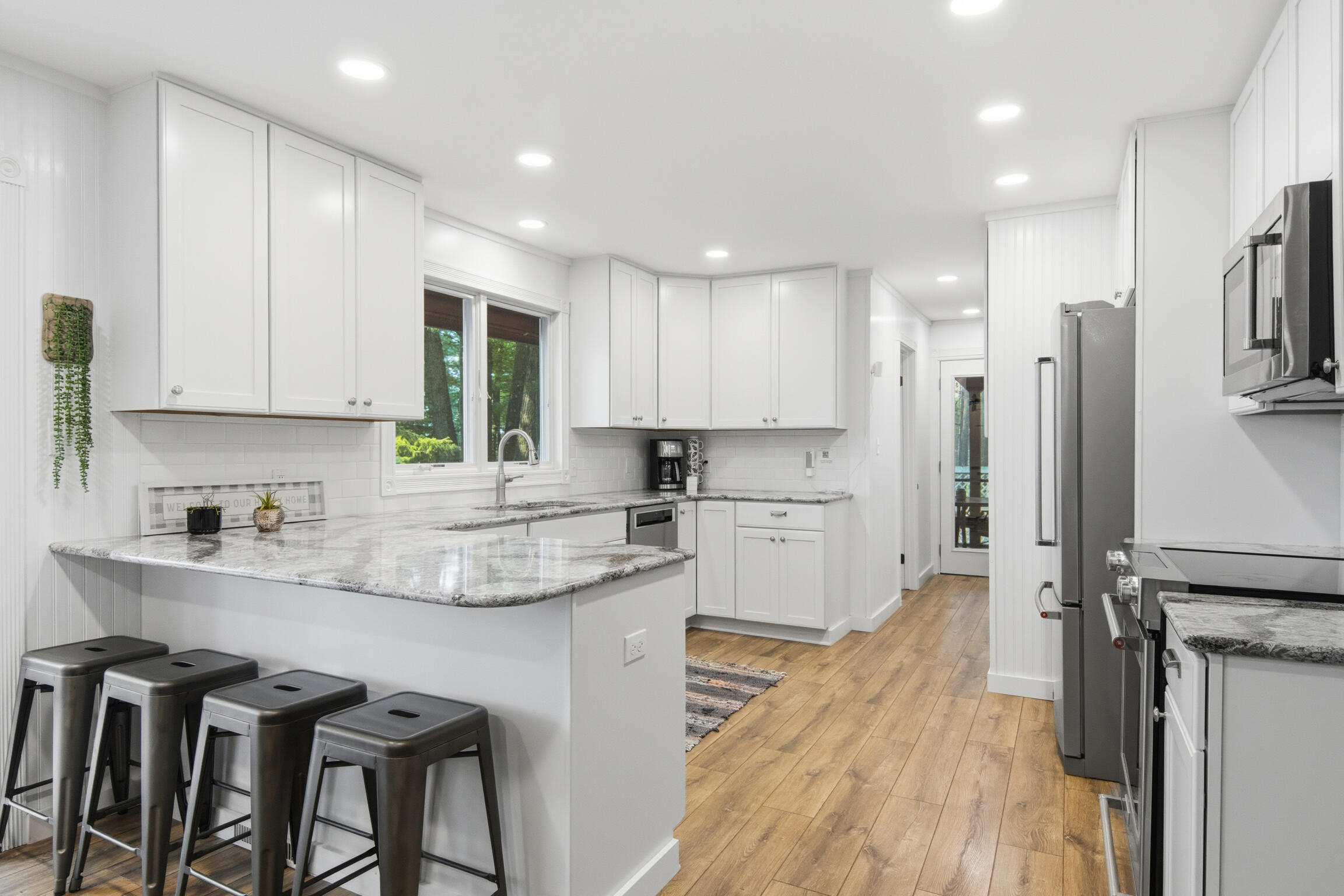 8837 Johnson Road Kaleva, MI 49645 - Photo 11 of 44 Kitchen and Eating Area