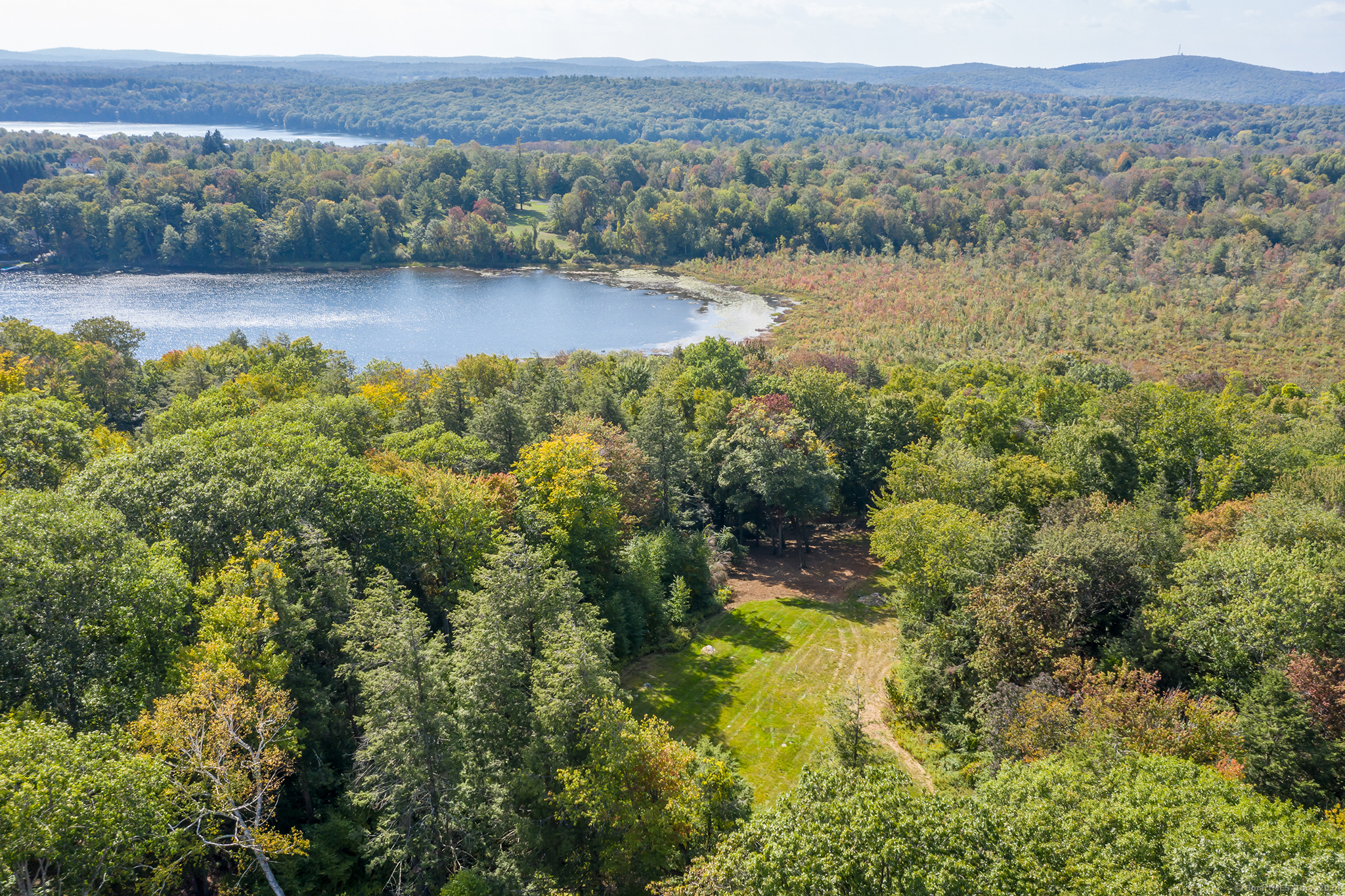 16-lot 1) 16-lot 1) Pond Ridge Road Goshen, CT 06756 - Photo 1 of 1 Aerial view Pond Ridge community