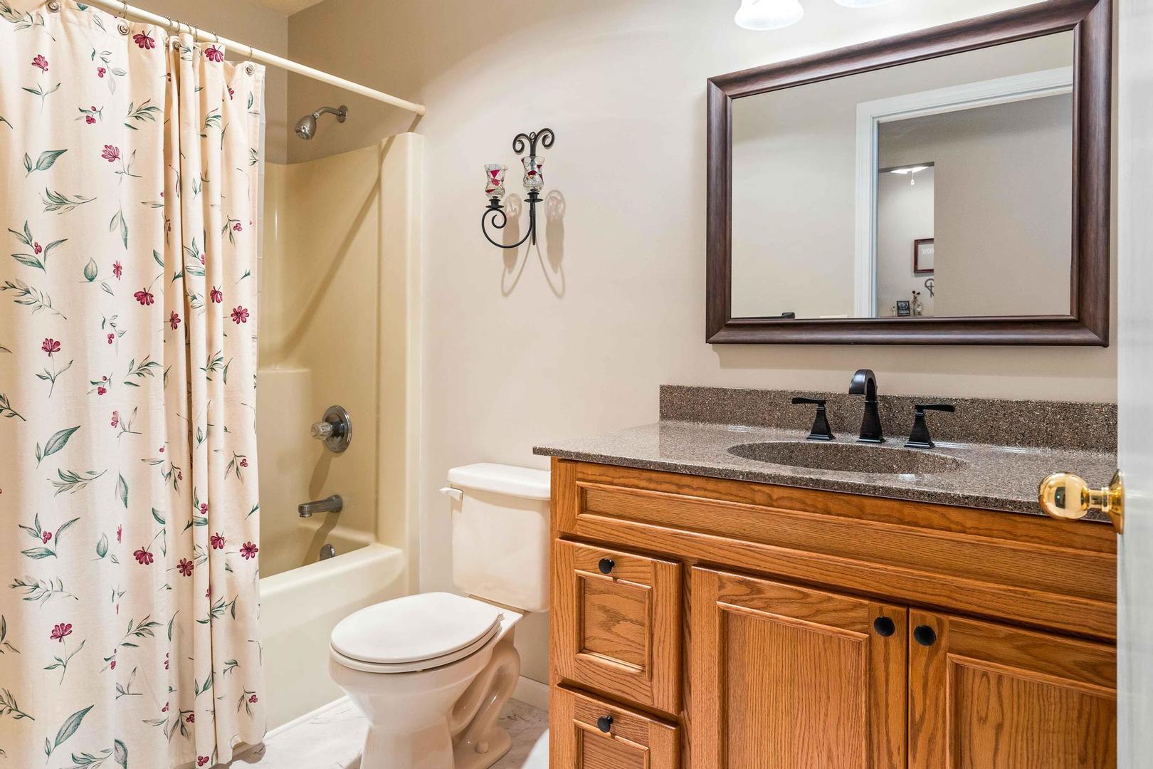 107 Labrador Lane Downs, IL 61736 - Photo 18 of 35 a bathroom with a sink and a mirror