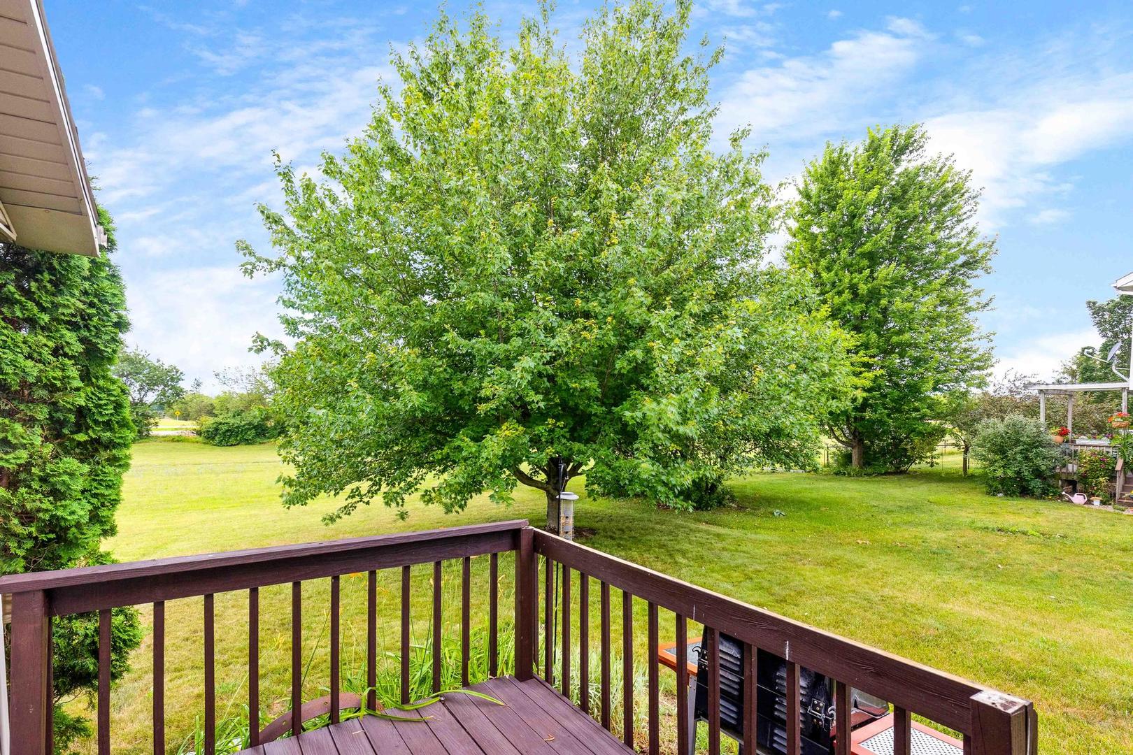107 Labrador Lane Downs, IL 61736 - Photo 3 of 35 a view of a balcony with yard