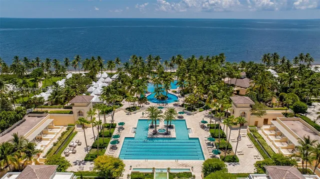 an outdoor view with patio