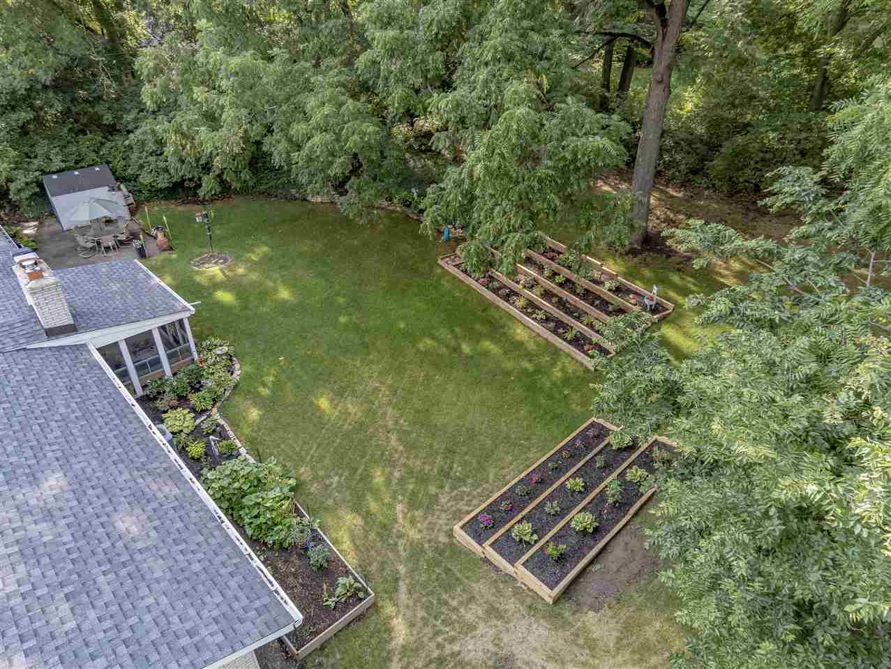 3208 Spring Creek Road Rockford, IL 61107 - Photo 42 of 45 an aerial view of a house