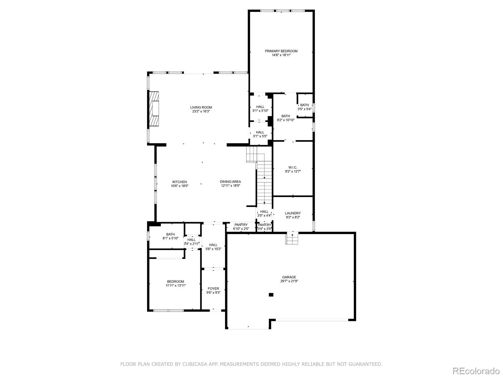 5181 Appleton Way Castle Rock, CO 80104 - Photo 42 of 44 a picture of floor plan