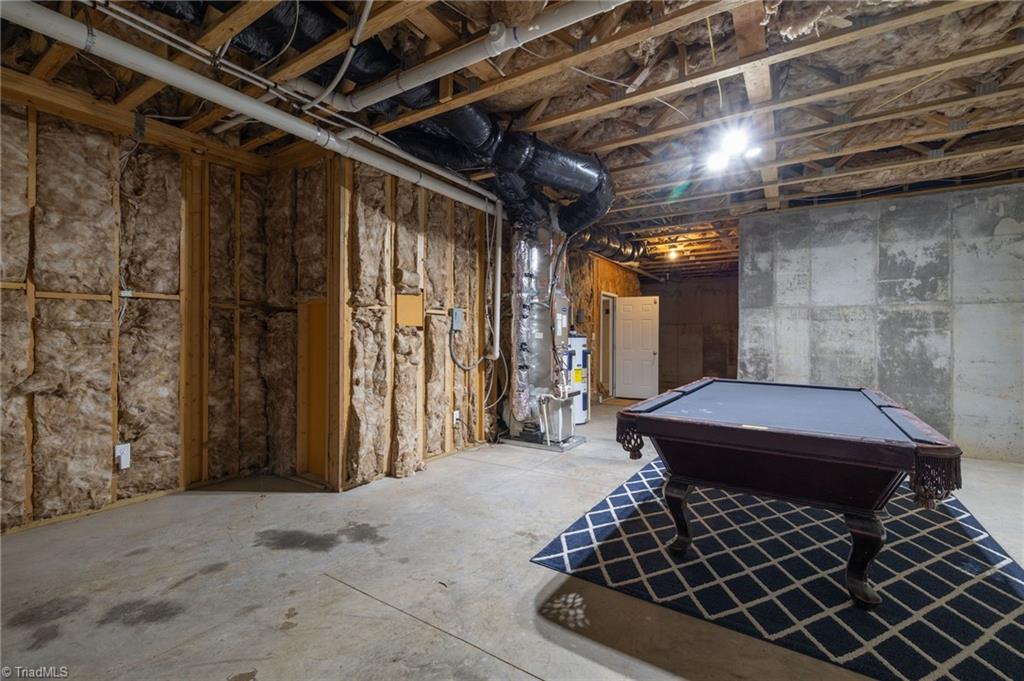 9127 County Line Road Kernersville, NC 27284 - Photo 31 of 49 Unfinished Basement Area & Storage