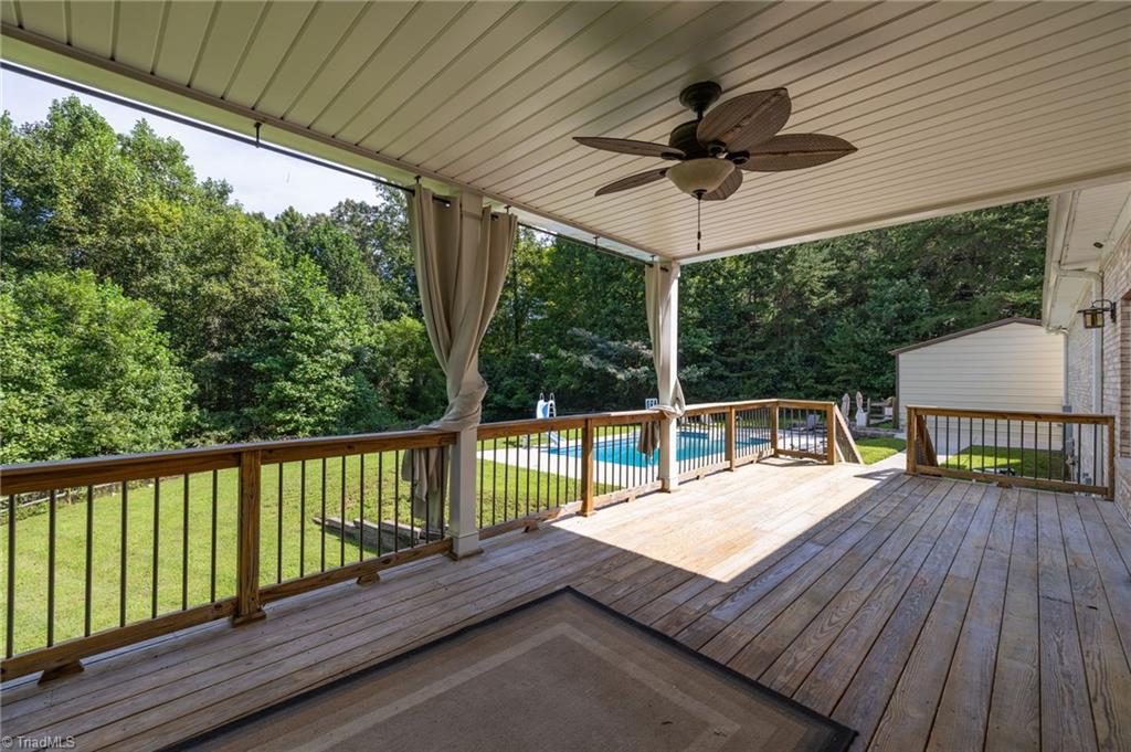9127 County Line Road Kernersville, NC 27284 - Photo 37 of 49 Main Level Lg Covered Back Porch