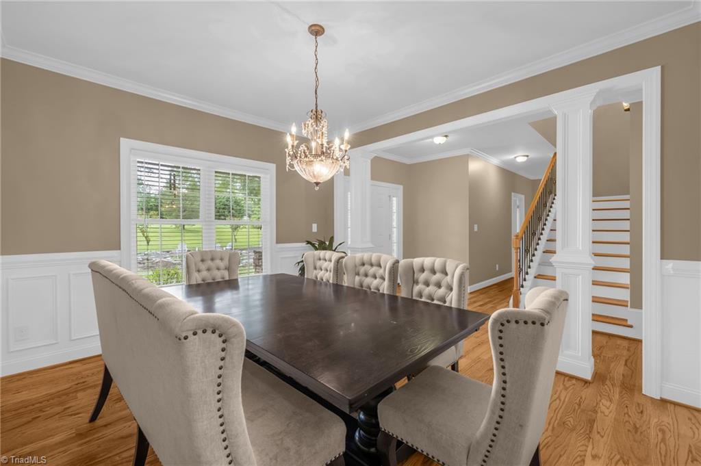 9127 County Line Road Kernersville, NC 27284 - Photo 7 of 49 Formal Dining Room Main Level & Foyer/Entry View