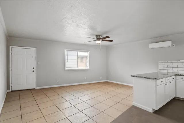 a view of a kitchen with a sink