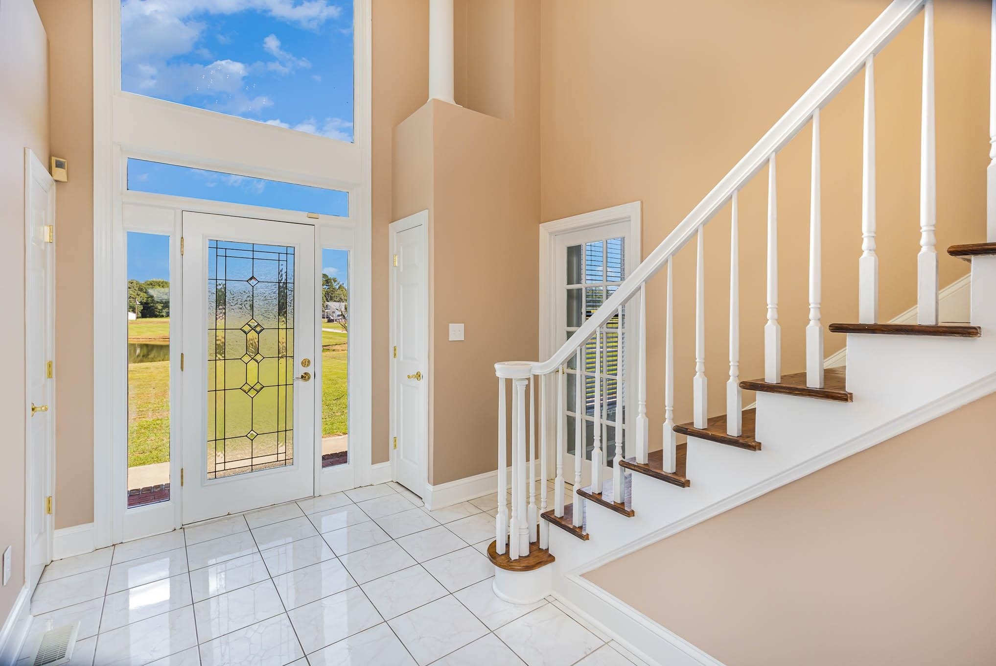 3591 Zacks Mill Road Angier, NC 27501 - Photo 15 of 44 a view of an entryway with staircase