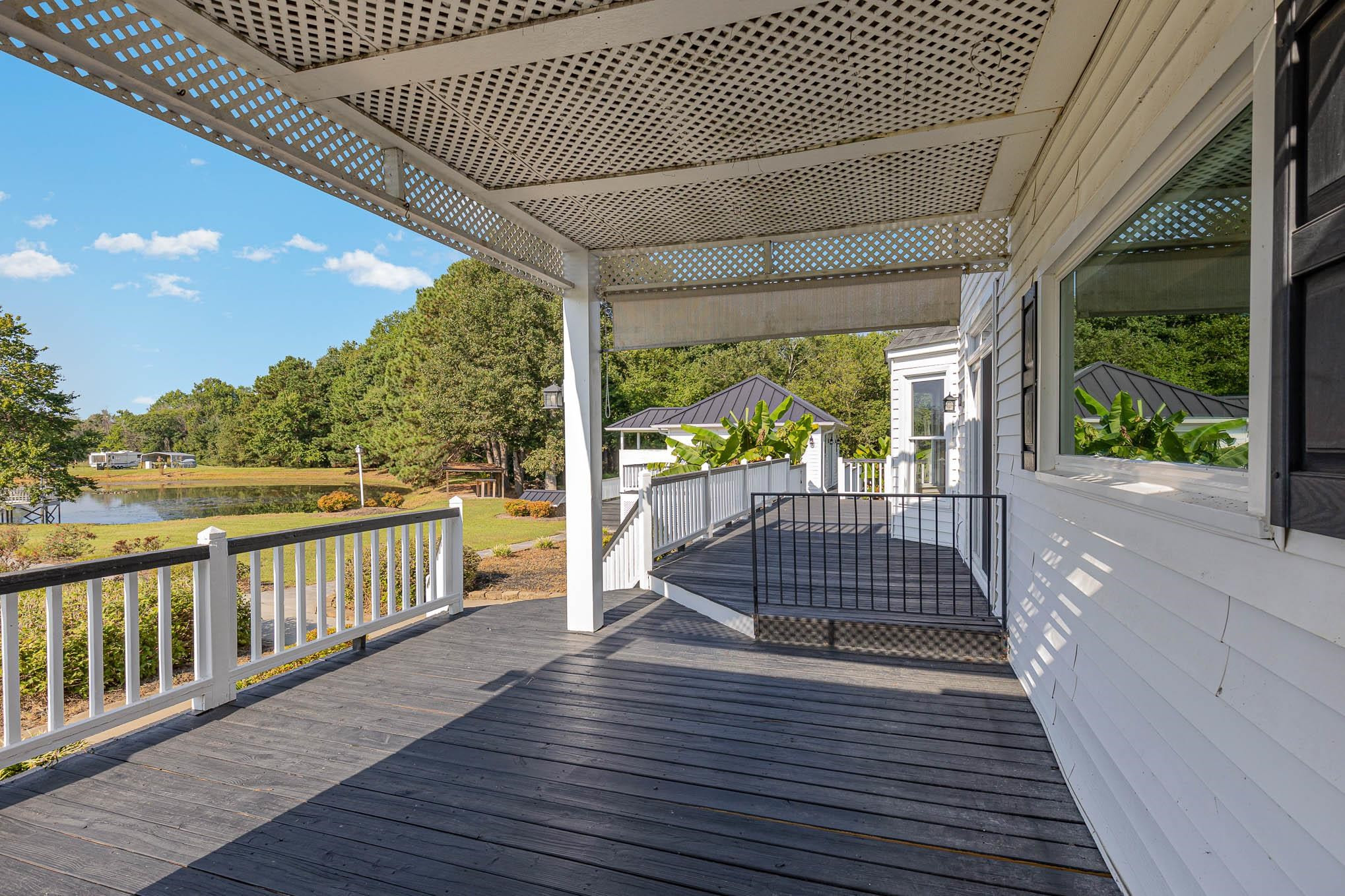 3591 Zacks Mill Road Angier, NC 27501 - Photo 30 of 44 a view of deck with patio