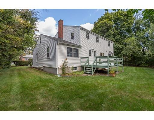 25 Twitchell Street Wellesley, MA 02482 - Photo 22 of 23 a view of a house with a backyard