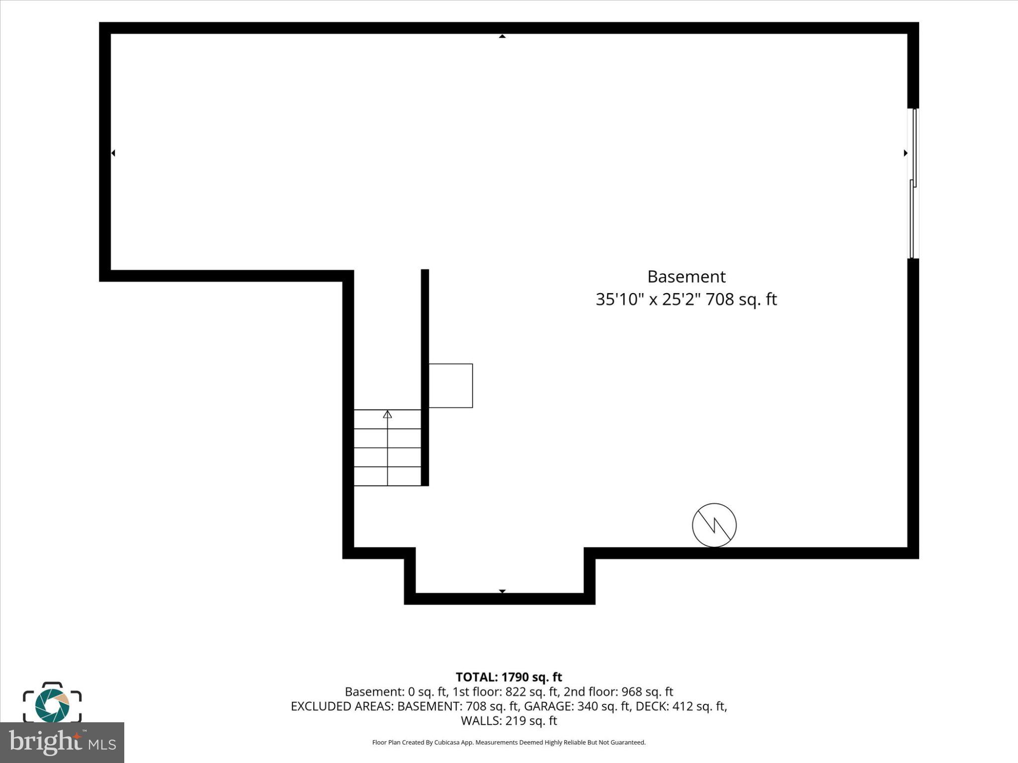 255 Kinneman Road Abbottstown, PA 17301 - Photo 37 of 39 Spacious basement layout blueprint.