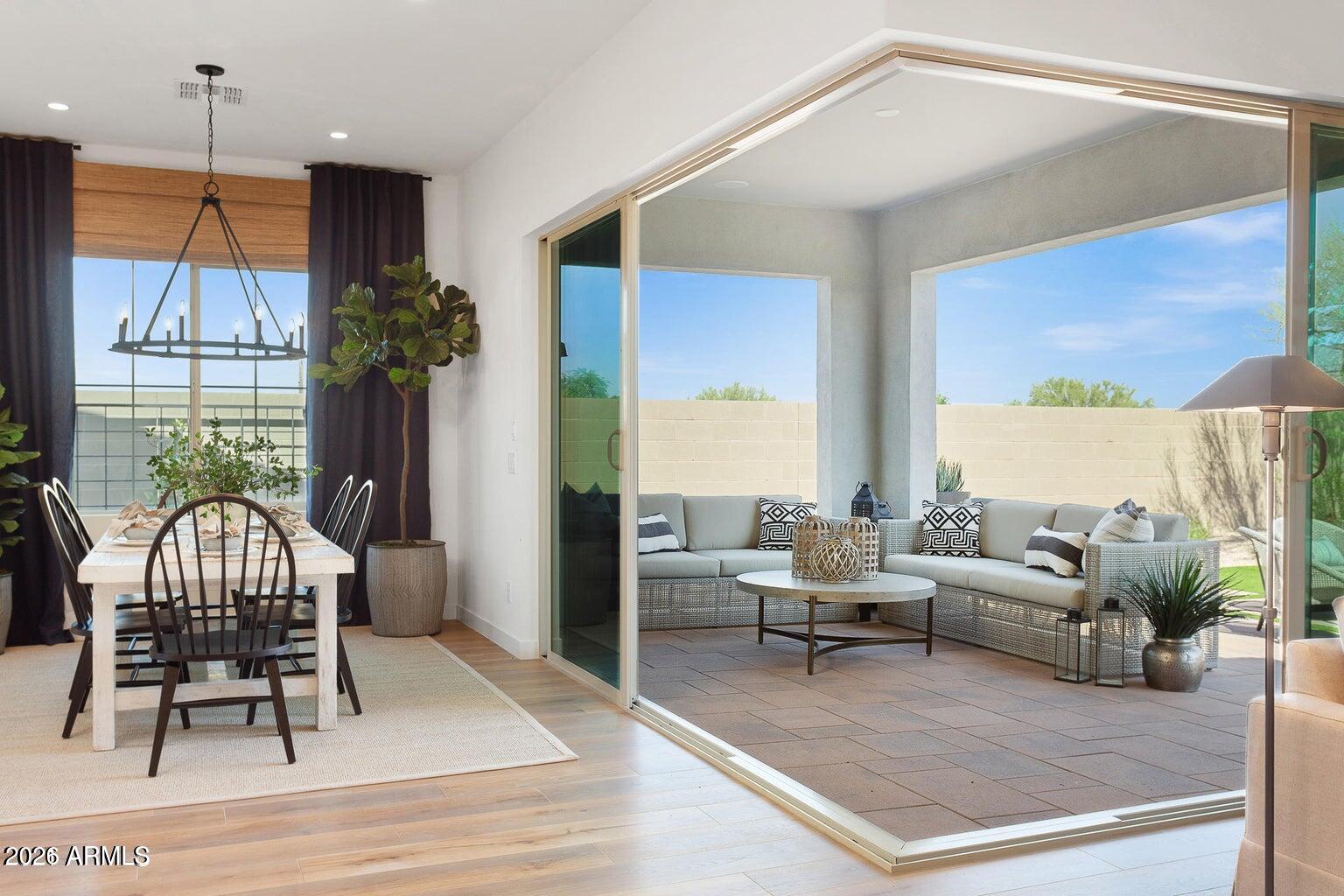 4412 East Roy Rogers Road Cave Creek, AZ 85331 - Photo 8 of 40 a living room with furniture and a large window