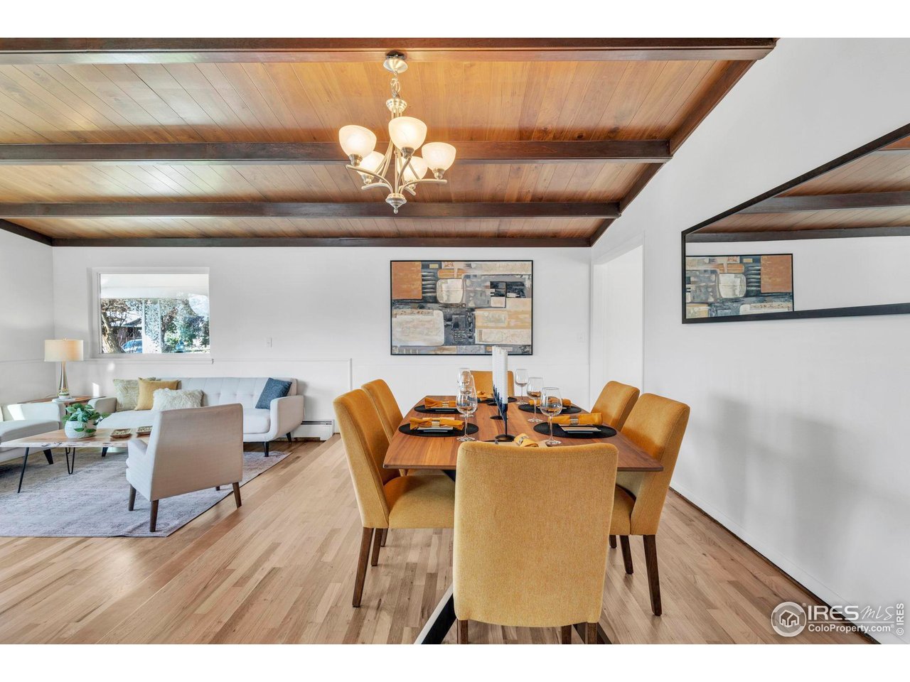 3205 19th Street Boulder, CO 80304 - Photo 13 of 40 Stunning vaulted shiplap ceiling adds warmth & character