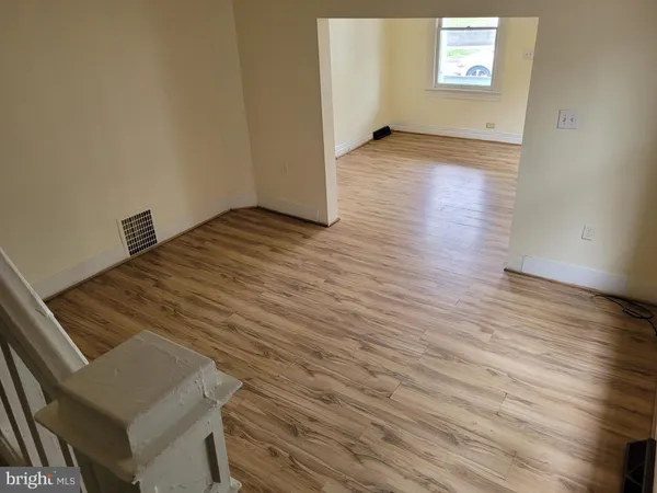 wooden floor in an empty room