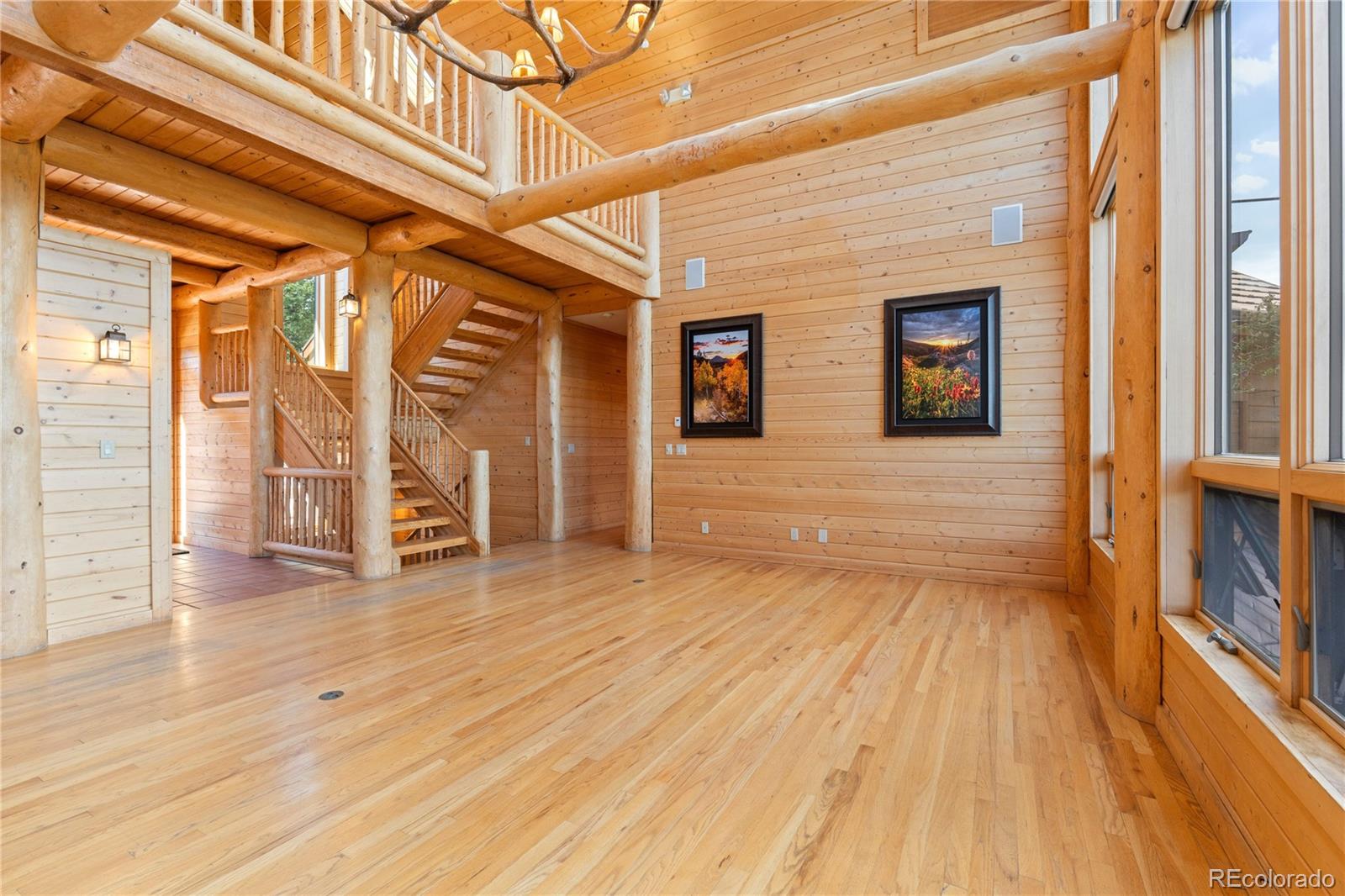 2489 Gross Dam Road Golden, CO 80403 - Photo 24 of 47 a view of an entryway with wooden floor
