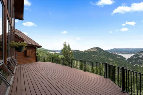 a view of a house with a balcony