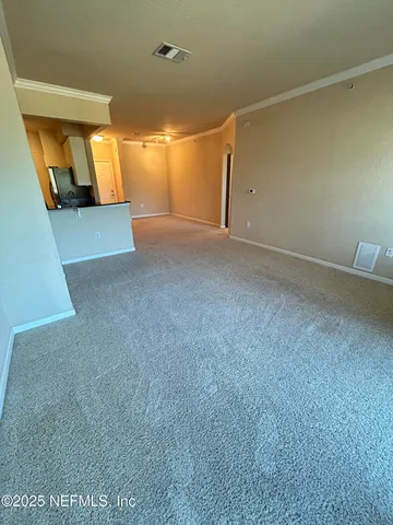 a white bath tub sitting in a bathroom