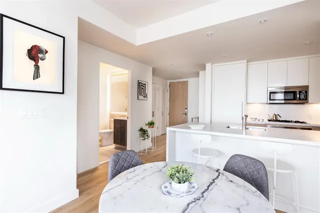 a view of empty room