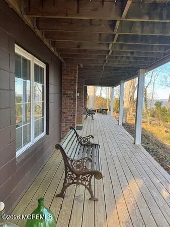 a view of a bird of the house