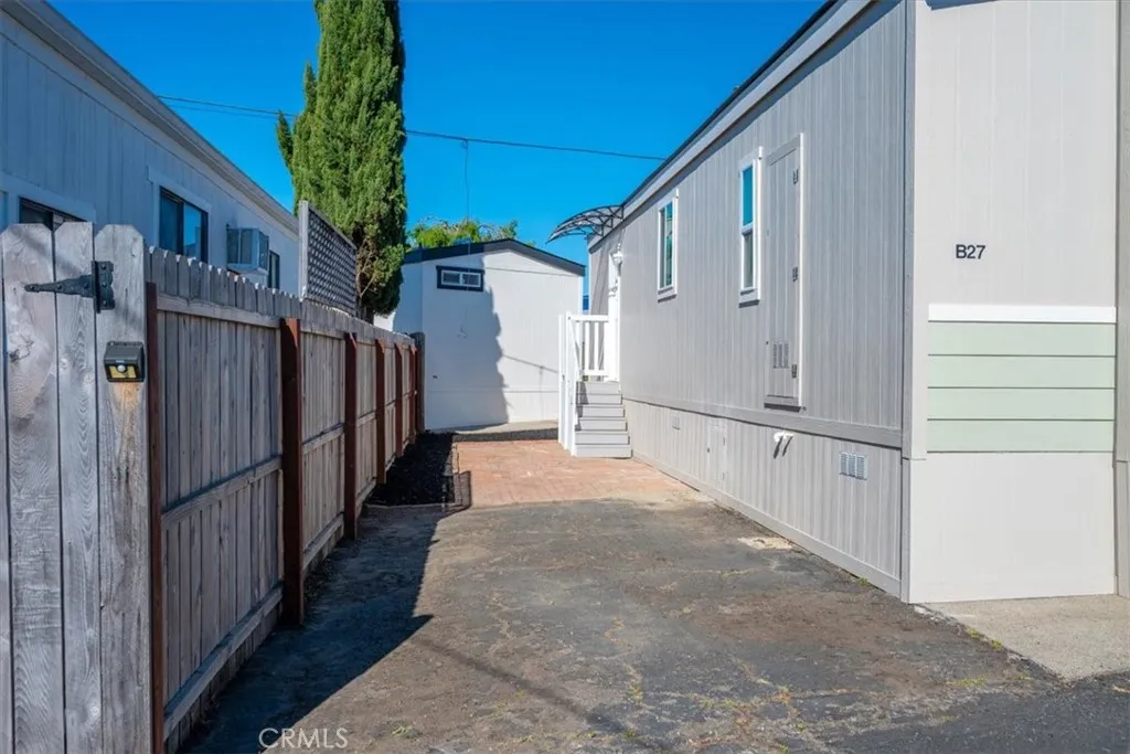 1255 Orcutt Road, Unit B27 San Luis Obispo, CA 93401 - Photo 6 of 24 a view of a house with wooden stairs