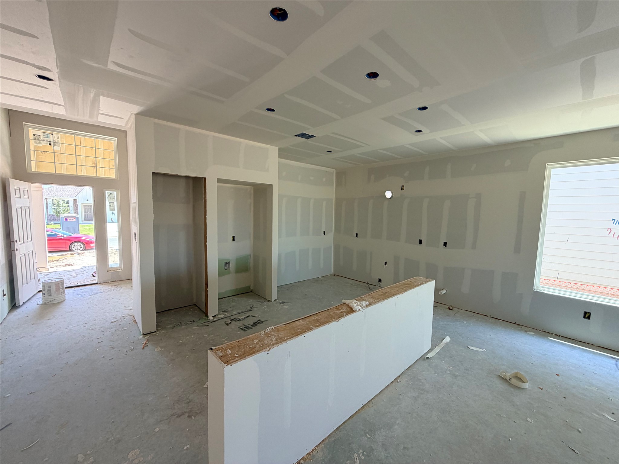 254 Gus Loop Georgetown, TX 78626 - Photo 3 of 16 A promising foundation awaits your personalized design, boasting an inviting entry and sun-filled interior spaces.
