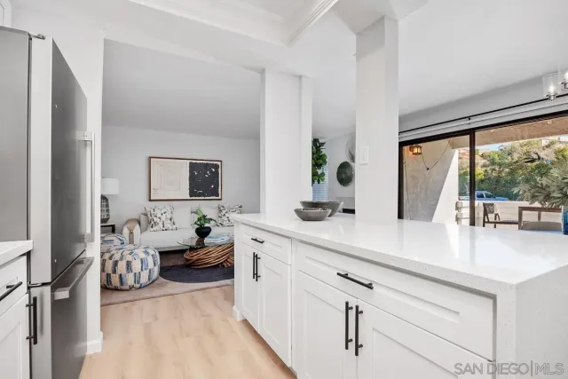 a very nice looking room with a large window