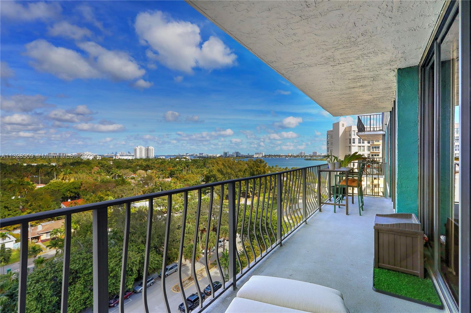 780 Northeast 69th Street, Unit 1004 Miami, FL 33138 - Photo 20 of 41 a view of a balcony with city view