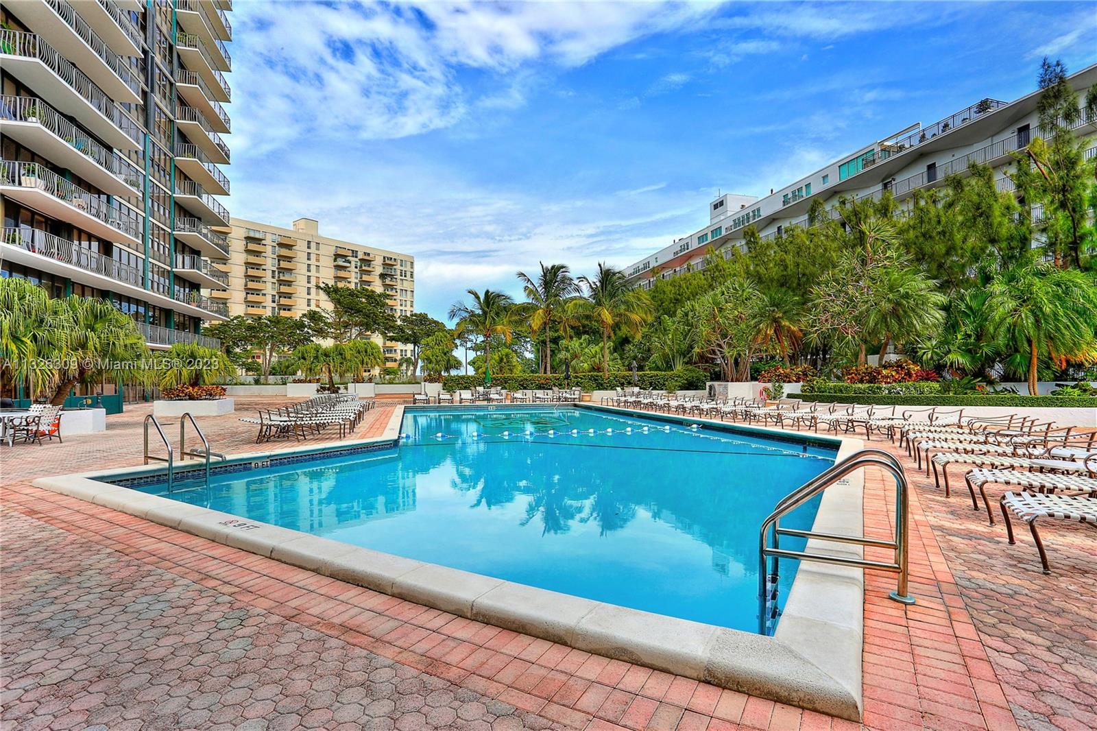 780 Northeast 69th Street, Unit 1004 Miami, FL 33138 - Photo 26 of 41 a view of swimming pool from a balcony