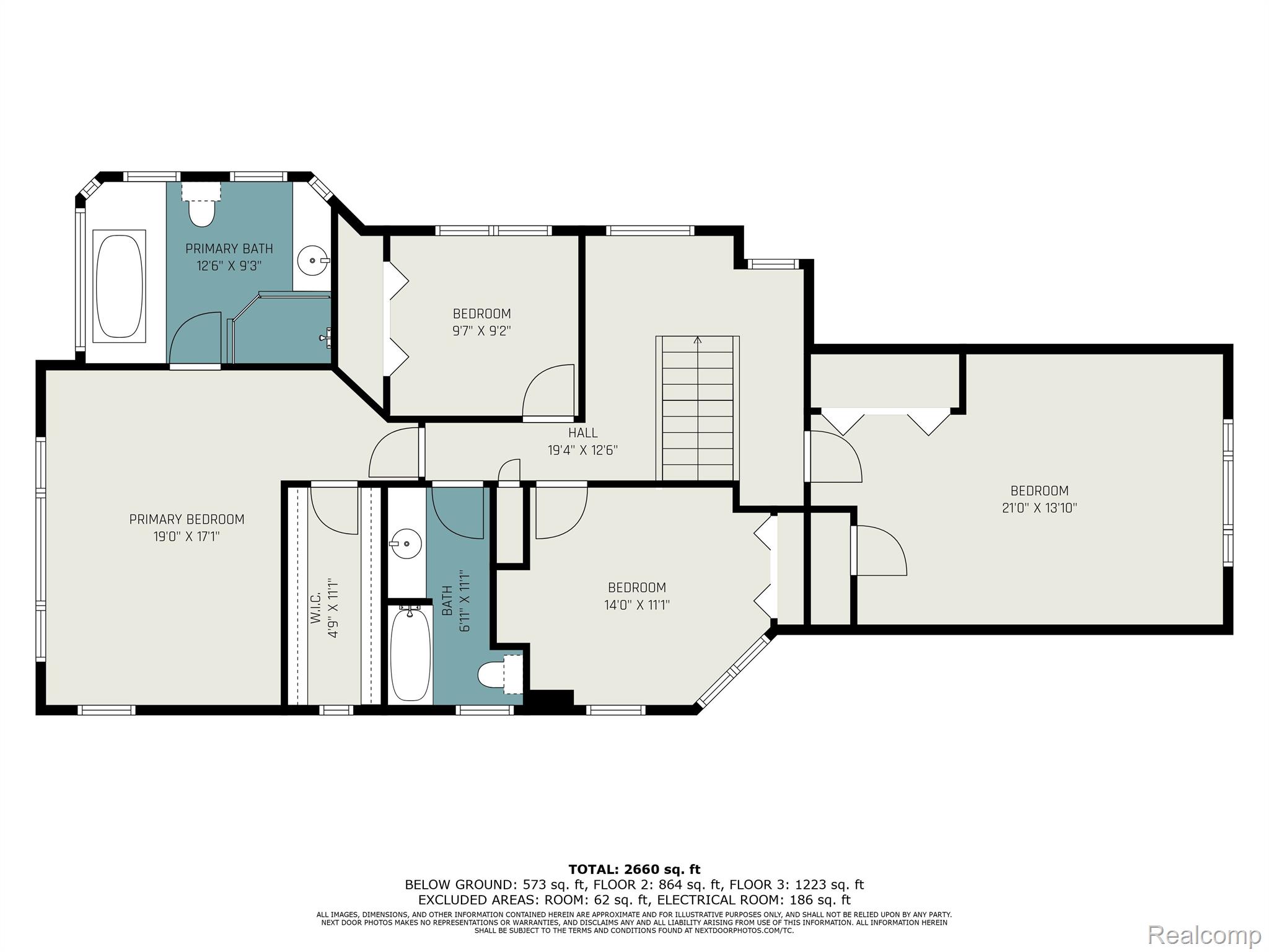 811 Pine Tree Road West Lake Orion, MI 48362 - Photo 48 of 49 Second floor plan