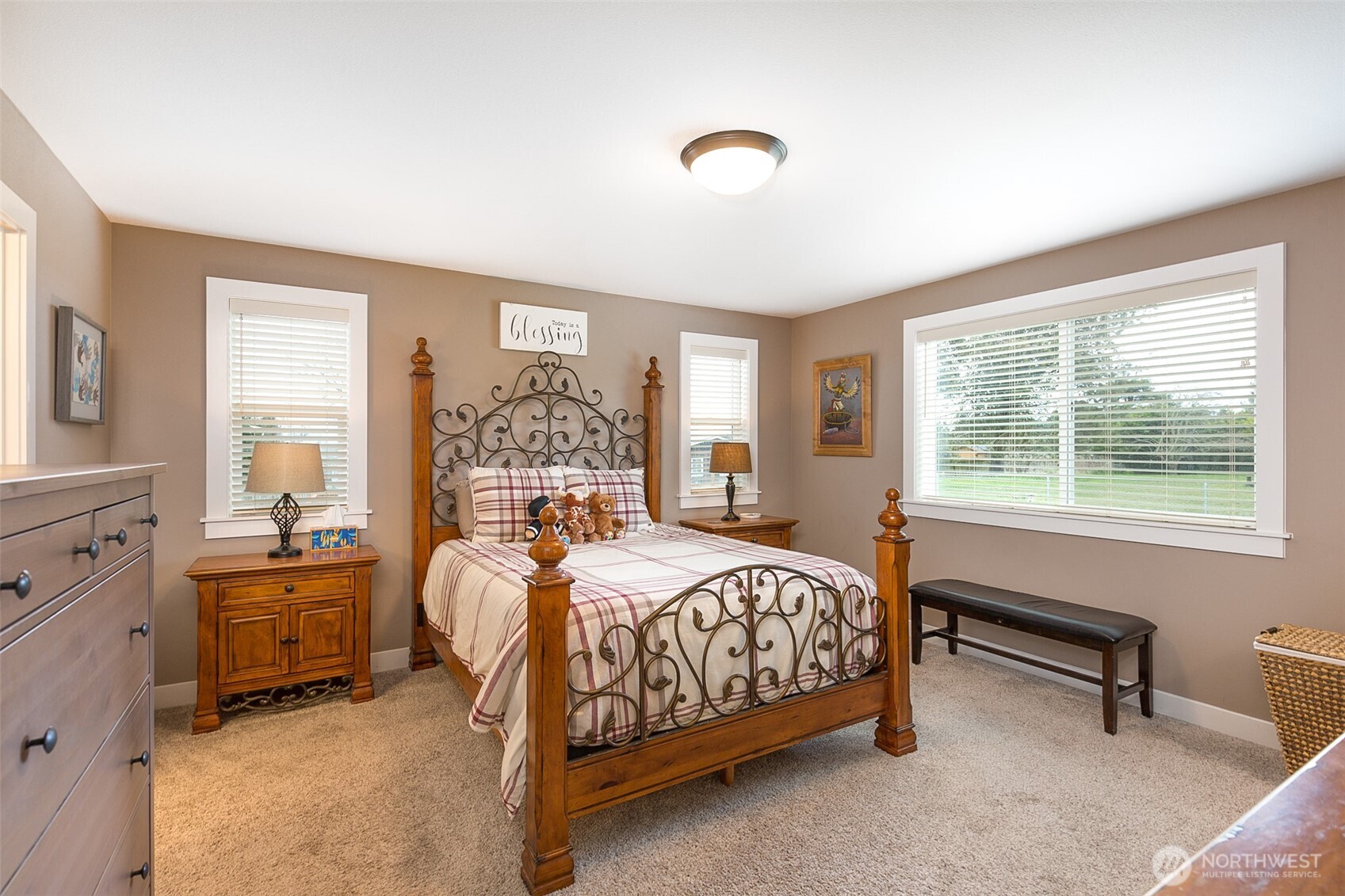 41 Victoria View Street Sequim, WA 98382 - Photo 12 of 40 a bedroom with a bed and a window