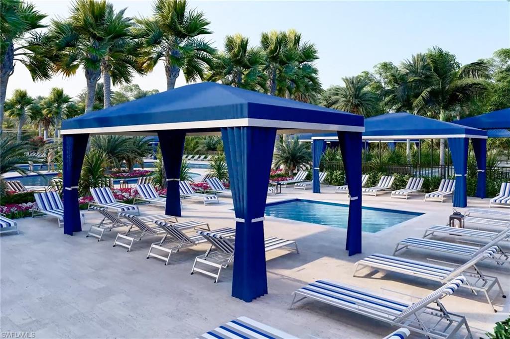 12083 Azalea Way Naples, FL 34120 - Photo 42 of 48 Covered poolside cabanas.