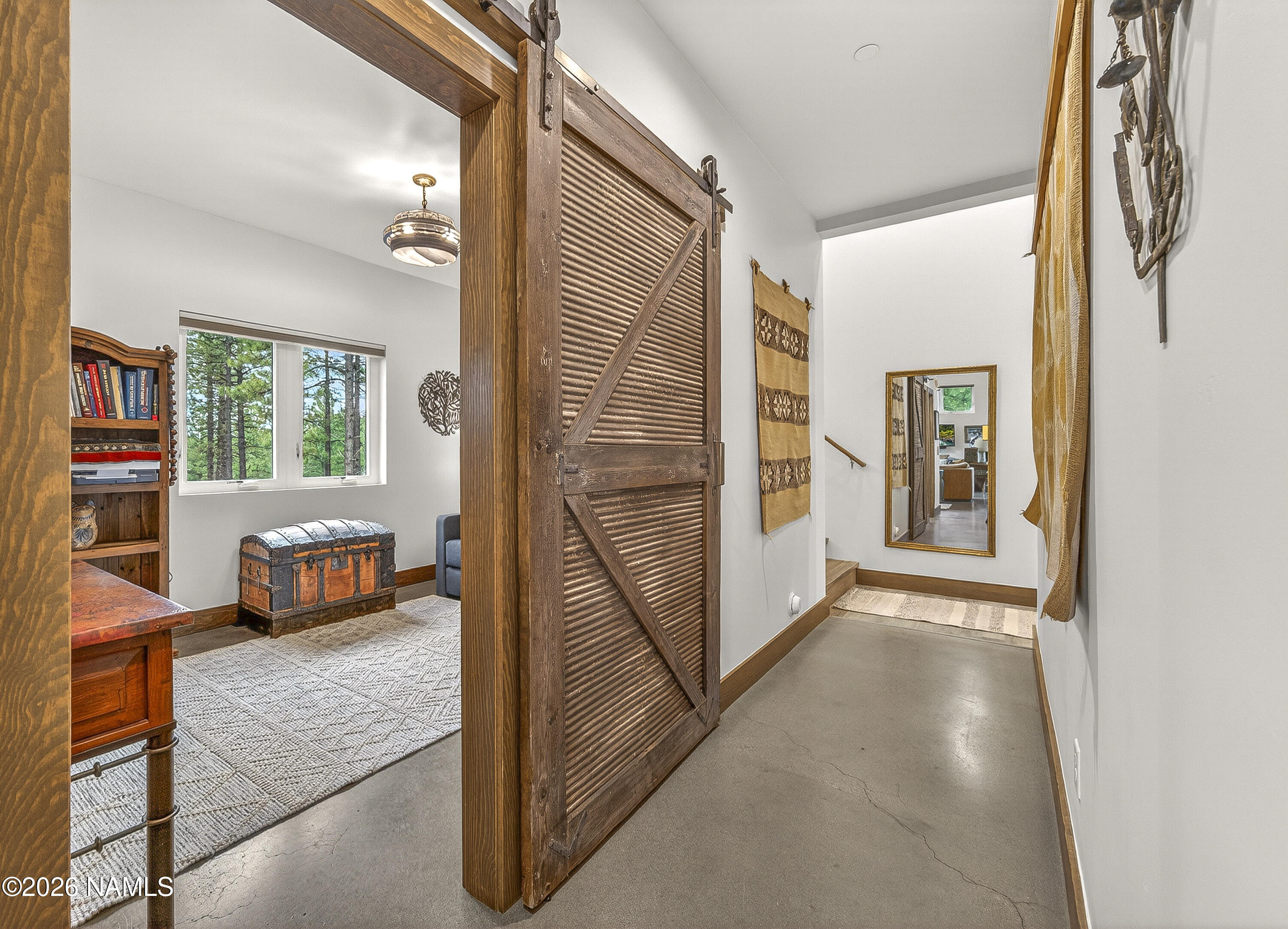 4165 Lariat Loop Flagstaff, AZ 86005 - Photo 13 of 42 Hallway to the bedrooms