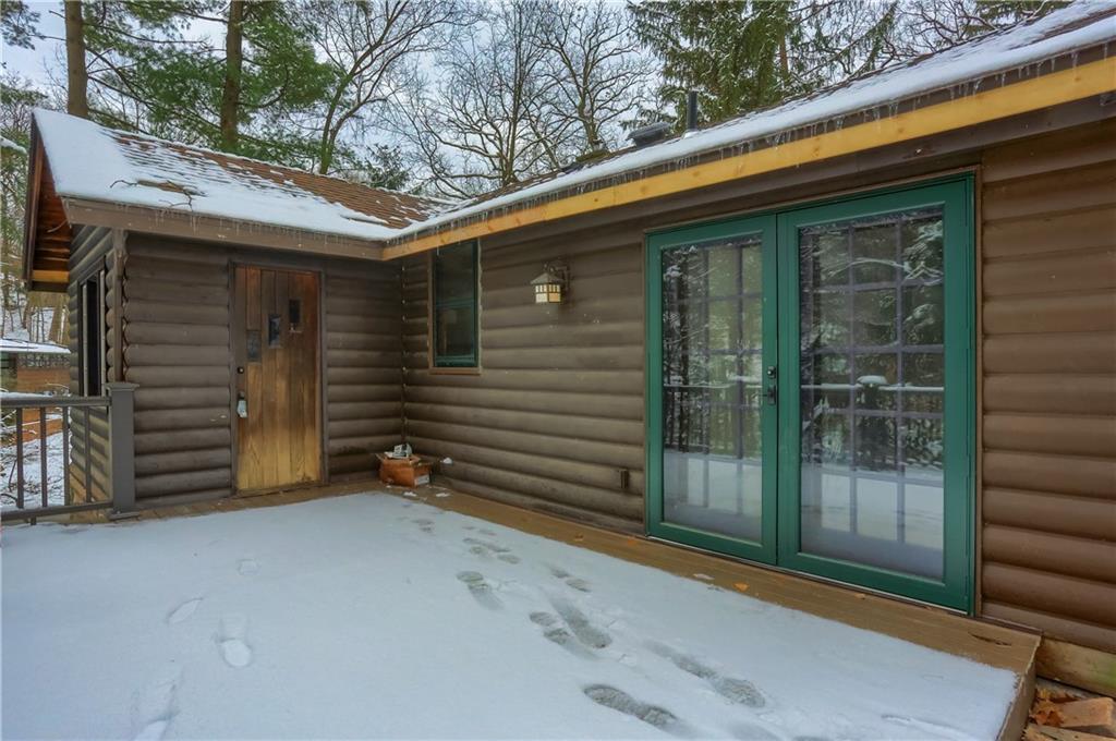 3210 Evergreen Road Pittsburgh, PA 15237 - Photo 2 of 47 a backyard of a house with barbeque oven and glass door
