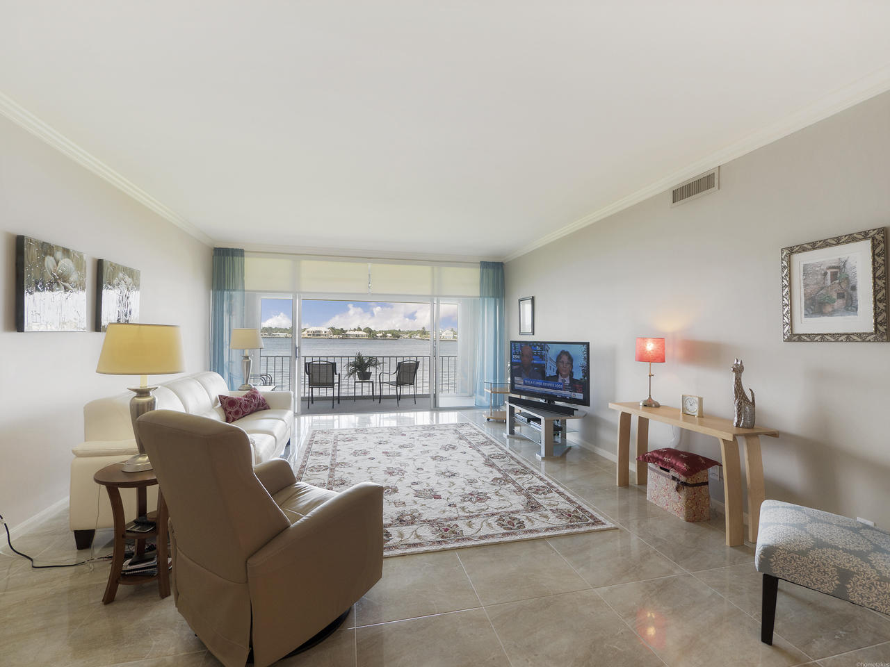2160 Ibis Isle Road, Unit 8 Palm Beach, FL 33480 - Photo 3 of 15 Pristine Intracoastal Views Throughout