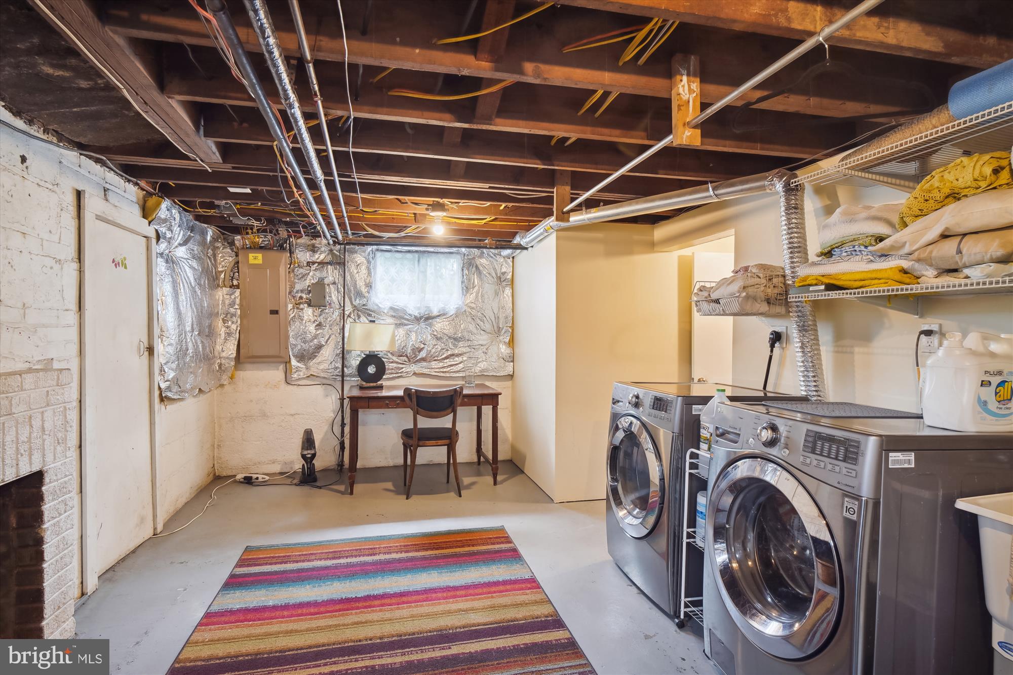 2307 Homestead Drive Silver Spring, MD 20902 - Photo 45 of 59 Laundry & Storage Area with Natural Light