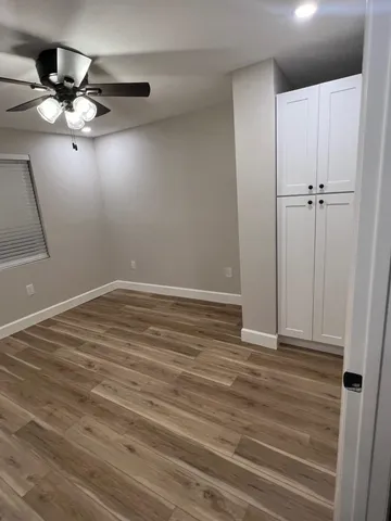 a view of empty room