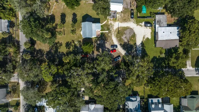 a bathroom with a glass door