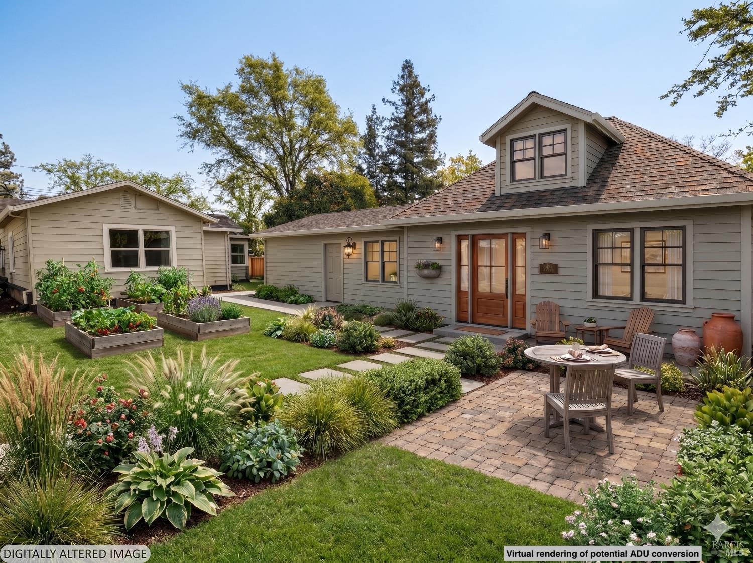 2211 Humboldt Street Santa Rosa, CA 95404 - Photo 43 of 52 a house view with a outdoor space