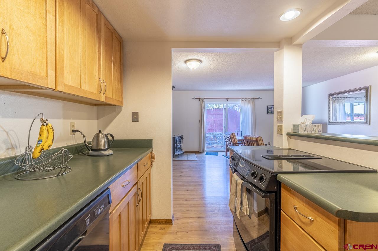 1900 Florida Road, Unit A6 Durango, CO 81301 - Photo 9 of 25 a kitchen with sink and cabinets